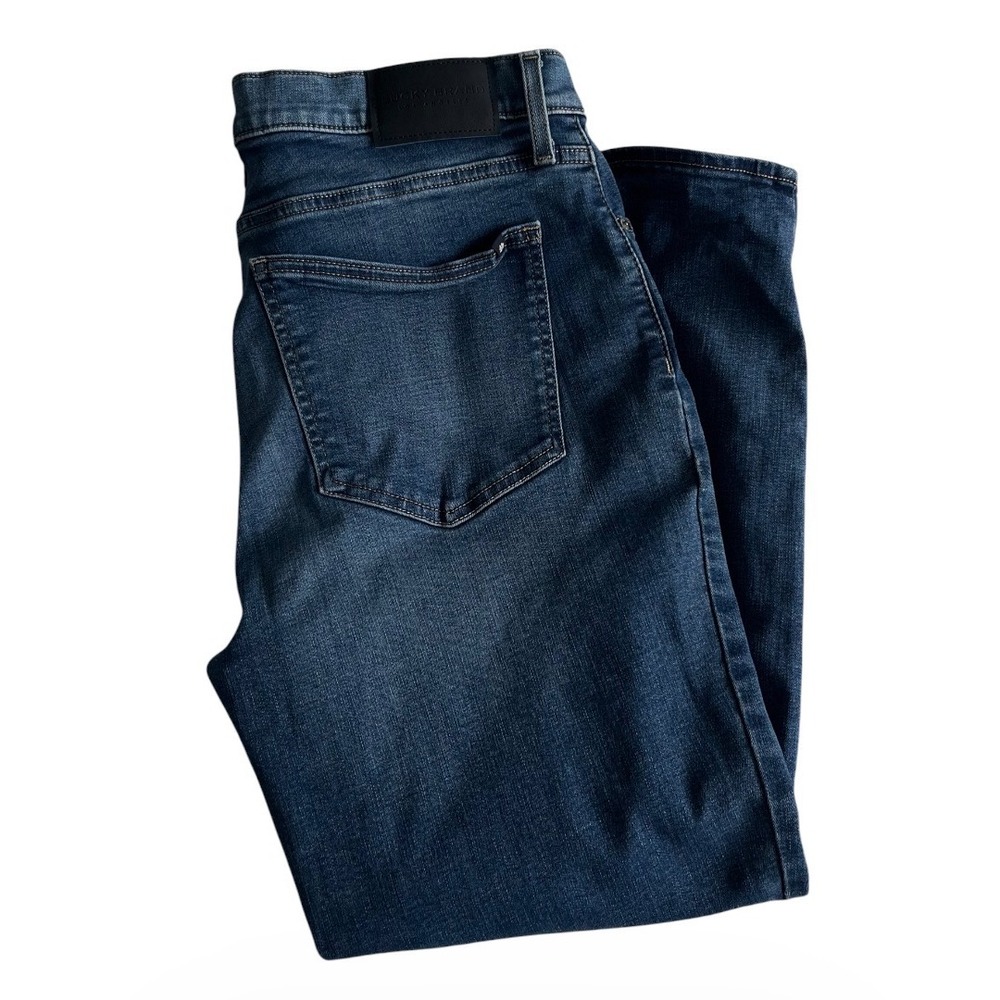 Lucky Brand Jeans Womens 16 Blue Mid Rise Skinny Ava Ankle Denim Casual Comfort